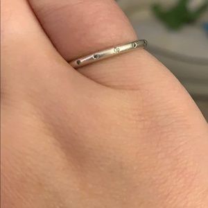 pandora droplets ring. size 54